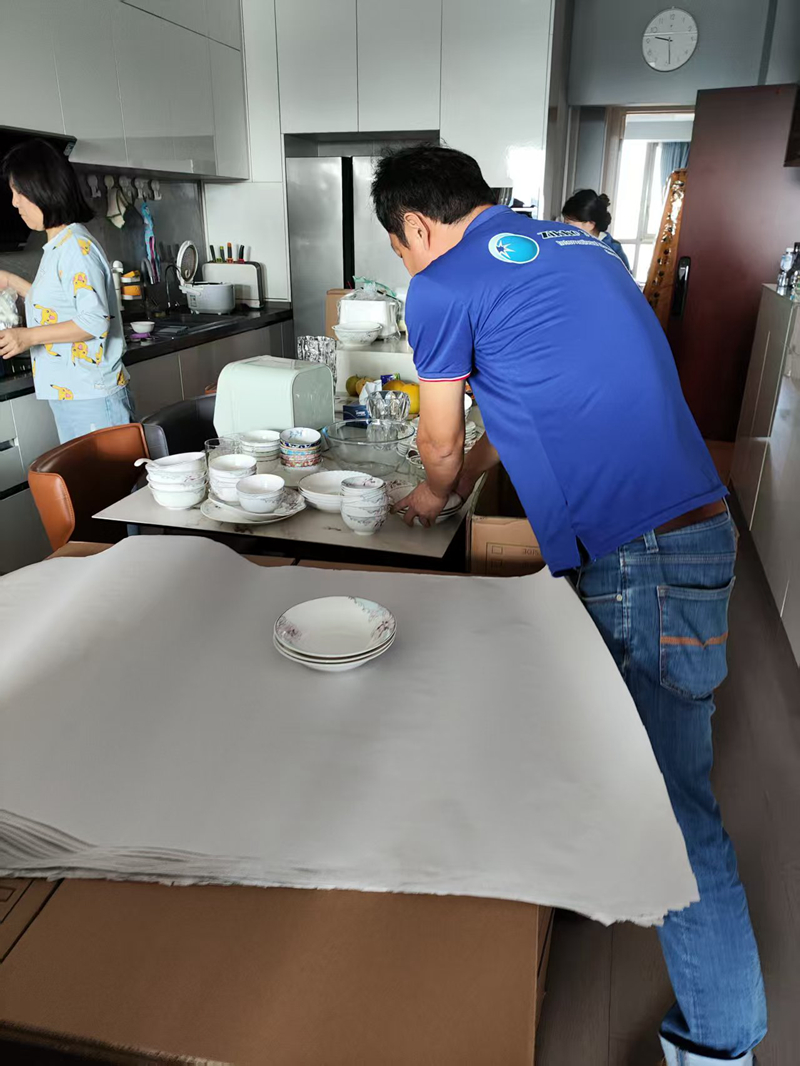 Fragile tableware packaging